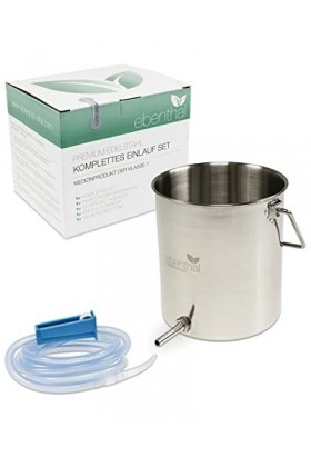 Sac de Lavement Premium EBENTHAL VITAL® 2 l • Kit pour Côlon Nettoyage • Bock à Lavement