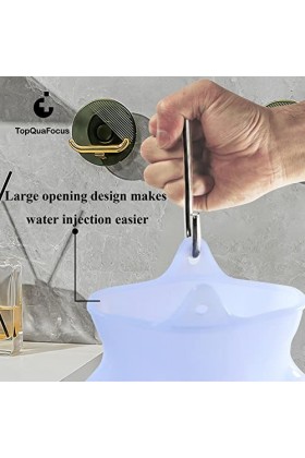 TopQuaFocus Kit de sac de Lavement Pour le Nettoyage du Côlon 6.5ft Tube en Silicone Kit de Lavement à Café 2L Sac de Lavemen