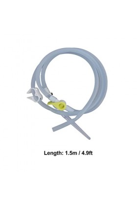 Atyhao Kit Dembout de Tube de Lavement en Silicone Souple pour Côlon, Tuyau de Lavement en Silicone de 1,5 M Tuyau de Laveme