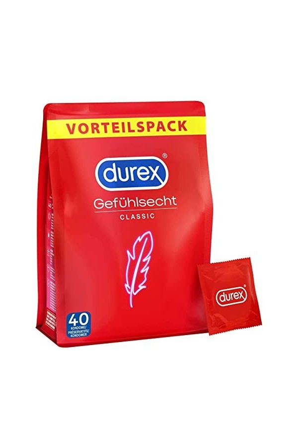 Durex Préservatifs Ultrafin 40 Condoms