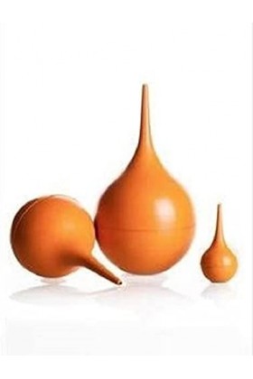 Lavement Poire Enema en caoutchouc naturel avec canule souple N. 0 - 18 ML