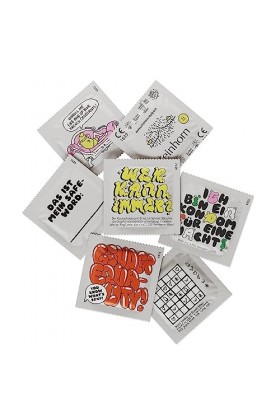 Einhorn Fummel-Dschungel - 7 préservatifs vegans