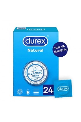 Profilacticos Durex Natural Plus 24 U