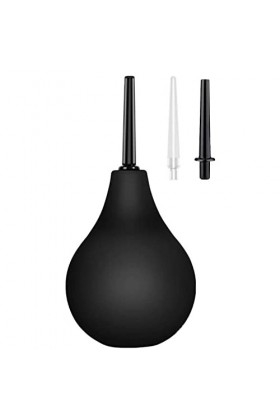 Meiruier 225 ml Anal enema médical Silicone et anal lavage Anti-reflux Enema vaginal Syringe shower Aide avec la constipation