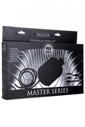 Clean Stream Deluxe Black Enema Set - douche anale