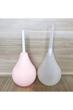 Poire de Lavement Anal Douche anales et Vaginale silicone Medical Caoutchouc hygiène Lavement anus pour Nettoyage privé Netto
