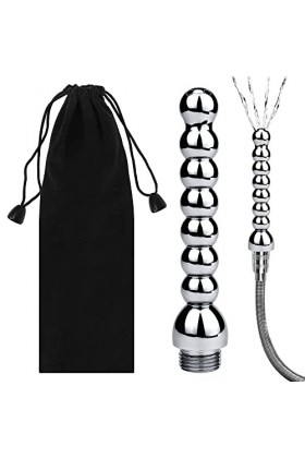 Miss Good Buse de douche en aluminium pour lavement - Accessoires de salle de bain pour homme et femme