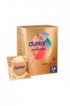Durex Préservatifs Real Feel - Préservatifs Sensitifs Sans Latex - Duplo Pack 48 unités