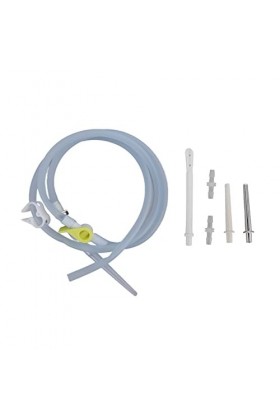 Haofy Tuyau de Lavement en Silicone Doux Brillant inodore Nettoyage en Profondeur Tuyau de Lavement 1.5m pour Seau de Lavemen