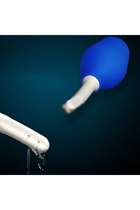 Topsaire Lavement Anal silicone Medical Douche anales Vaginale hygiène Poire de Lavement anus pour Nettoyage privé Irrigateur