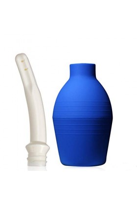 Eudola Lavement Anal et Douche Vaginale, Grande Capacité 310 ml Type de Balle Lavement Douche Vaginale en Silicone Médicale p