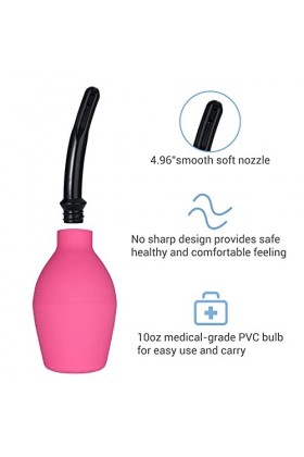 TopQuaFocus 294ml ampoule de lavement ampoule de douche anale ampoule de lavement café pour homme femme nettoyage 4.8 consei