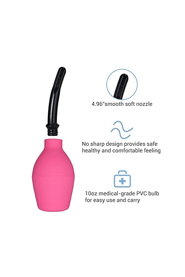 TopQuaFocus 294ml ampoule de lavement ampoule de douche anale ampoule de lavement café pour homme femme nettoyage 4.8 consei