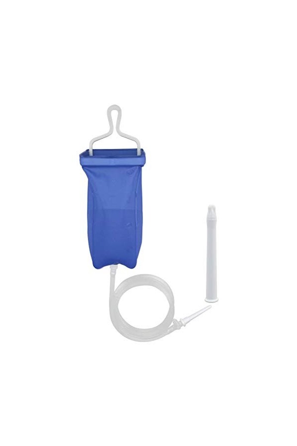 Kit de Sac de Lavement - Kit de Lavement de Voyage réutilisable pour Sac de Lavement 2L, kit de Lavement Non Toxique pour Le 