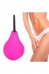 Ampoule de Lavement, Violette 224 Ml, Douche Anale Portable Flexible de Nettoyage pour les Soins Quotidiens
