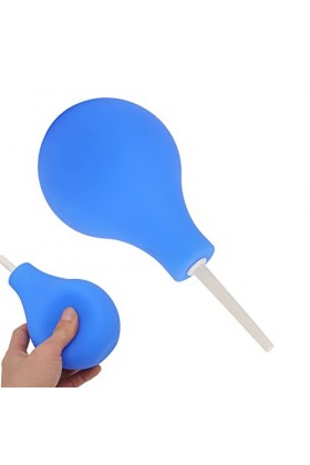 Jeanoko Poire de Lavement Intime, Nettoyant anal Ampoule de Lavement Souple 320 ml Silicone Facile à Tenir Réutilisable pour 