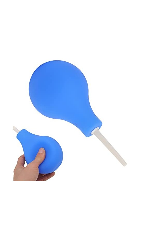 Jeanoko Poire de Lavement Intime, Nettoyant anal Ampoule de Lavement Souple 320 ml Silicone Facile à Tenir Réutilisable pour 
