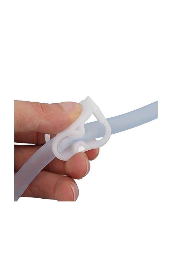 Tuyau de lavement, kit de tube de lavement en silicone doux et facile à assembler 1,5 m pour seau de lavement