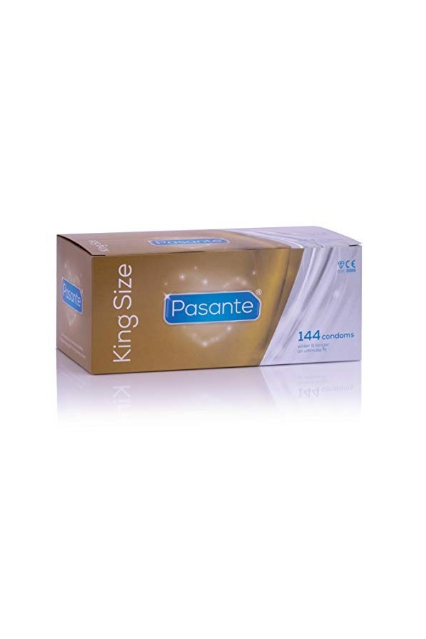 Pasante - Préservatifs Grande Taille x 144 Pack en Vrac pour Clinique 