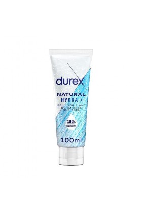Durex - Gel Lubrifiant 100% dorigine Naturel - Hydratant à lAcide Hyaluronique - 100ml
