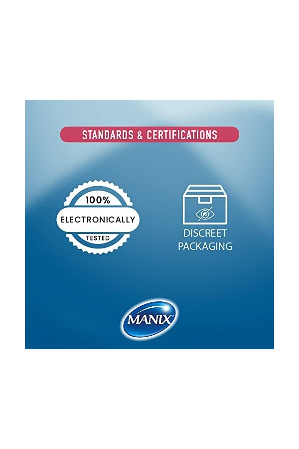 MANIX Fraise : Lubrifiant Intime 80mL Goût Fraise / Comestible / Compatible avec les Préservatifs