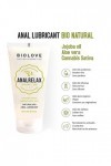 Biolove Anal Relax Gel Lubrifiant Anal à Base dEau avec jojoba, cannabis et aloe vera 100 ml 