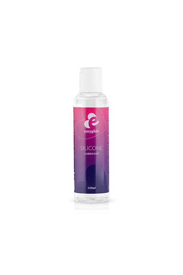 EasyGlide Lubrifiant en Silicone - Lubrifiant Silicone Compatible avec le Latex - Reste en Place sous lEau - 150ml