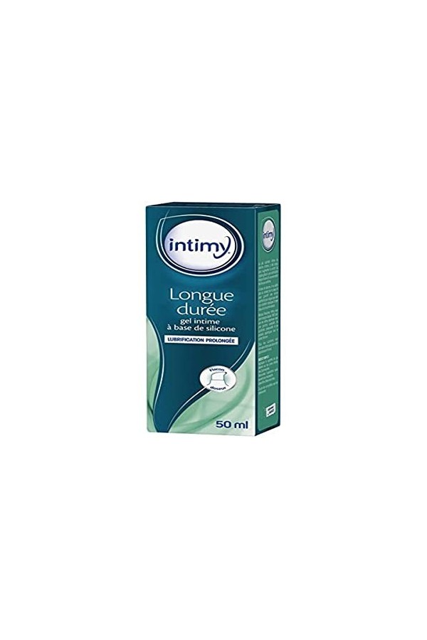 INTIMY - GEL LUBRIFIANT, ACTION LONGUE DUREE SILICONE, 50 ML - Gel lubrifiant action longue durée