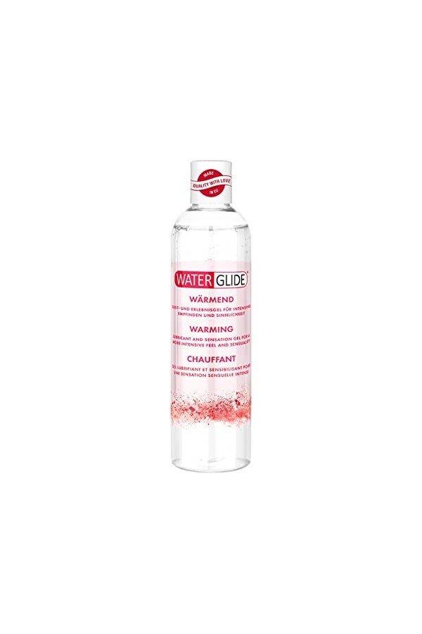 Gel lubrifiant chauffant de Waterglide, trŠs forte lubrification et effet chauffant, 300ml