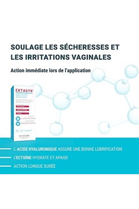 Densmore - Ektagyn - Gel Vaginal pour Atrophie Vaginale - Sècheresse, Irritation Intime - Lubrifiant Sexuel Intime - Ectoïne,