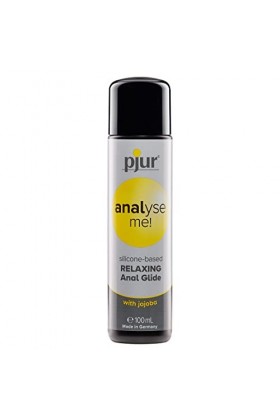 pjur analyse me! Relaxing - Gel lubrifiant à base de silicone pour sexe anal confortable - Lubrification longue durée 250ml 