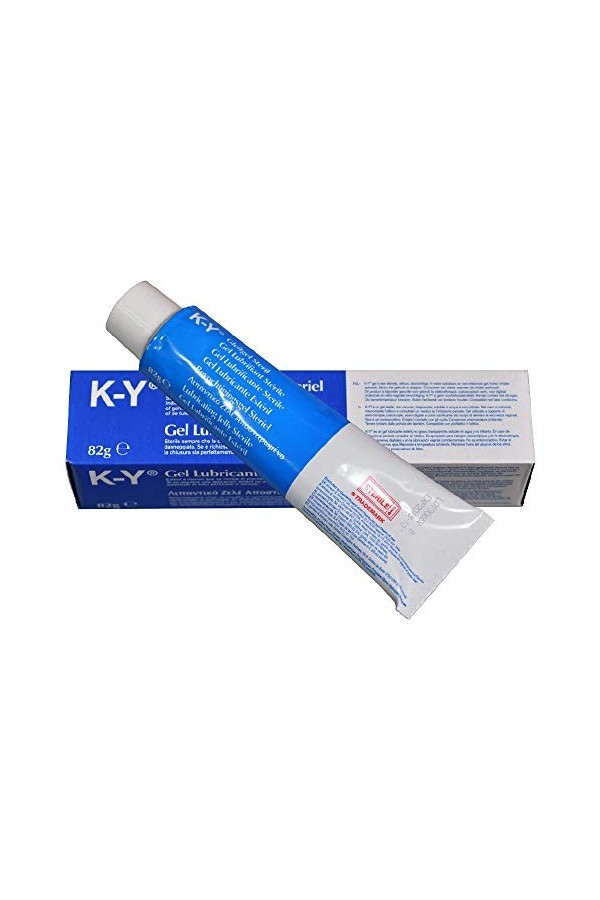 SIX paquets de K-Y Gel Lubrifiant Sterile Gel 82gr