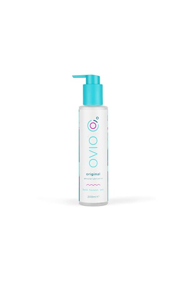 OVIO Original Lube - Lubrification personnelle à base deau - Longue durée, non collante et sans carbomères, parabènes, huile