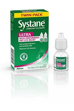 Systane Ultra Lubrifiant Collyre, 2-count .33 &nbsp;FL OZ 10 &nbsp;ml Bouteille