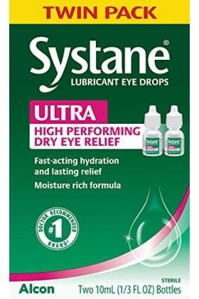 Systane Ultra Lubrifiant Collyre, 2-count .33 &nbsp;FL OZ 10 &nbsp;ml Bouteille