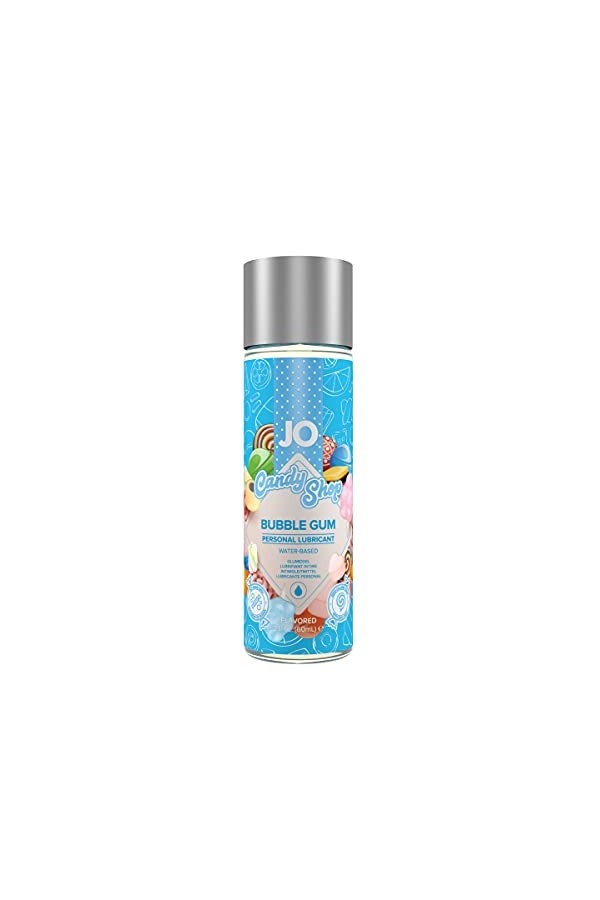 System Jo Lubrifiant Gomme à Mâcher Candy Shop H2O 60 ml 1 Unité
