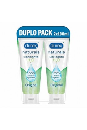 Durex Lubrifiant Naturel - Soins Intimes Gels - Lot de 2 x 100ml