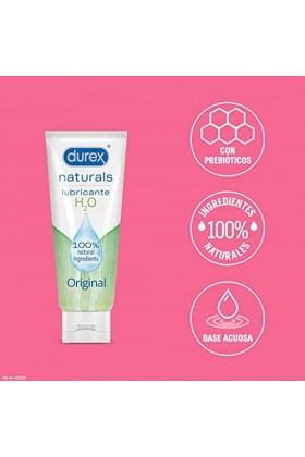 Durex Lubrifiant Naturel - Soins Intimes Gels - Lot de 2 x 100ml