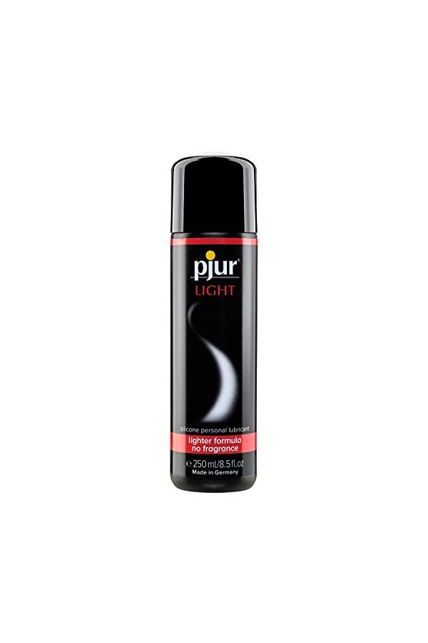 pjur LIGHT - Gel lubrifiant et de massage à base de silicone - Formule légère pour une lubrification extra longue durée 250m
