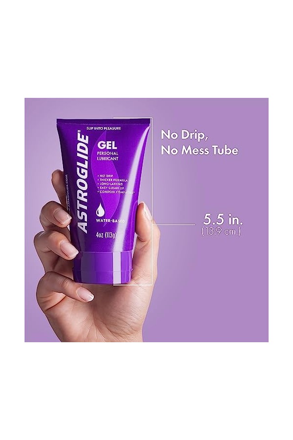 Astroglide Gel Personal Lubricant, 4oz