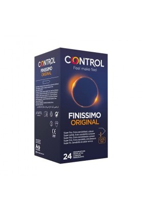 CONTROL feel make feel finissimo original, super fin sensibilité et plaisir accrus 24 préservatifs