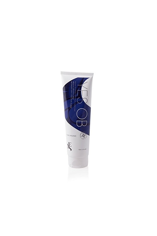 YES OB natural plant-oil based personal lubricant, 140ml