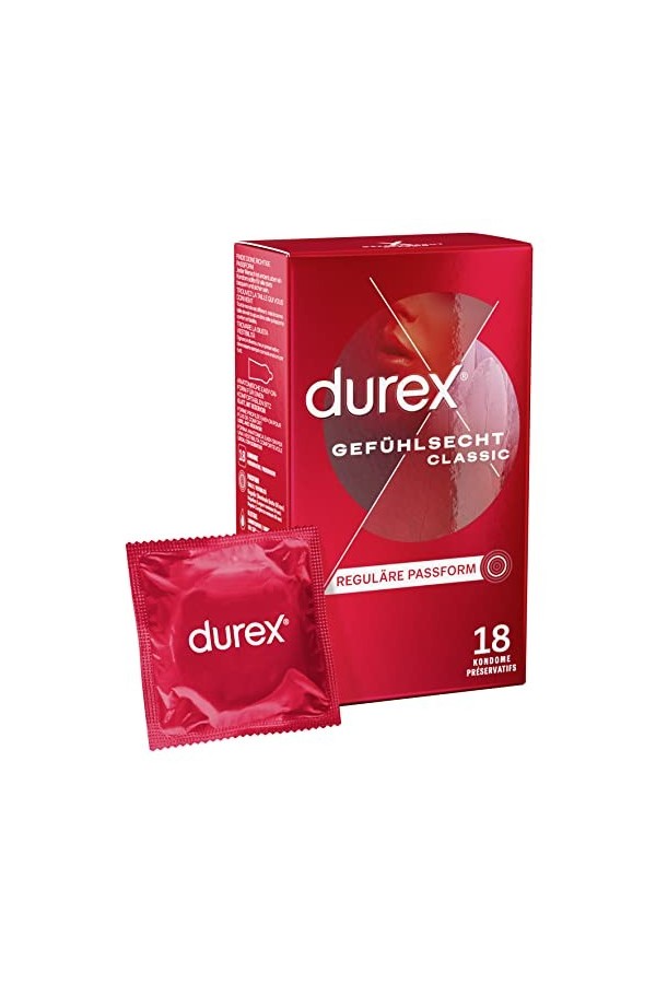 Durex Sensible - Boite de 18 Preservatifs
