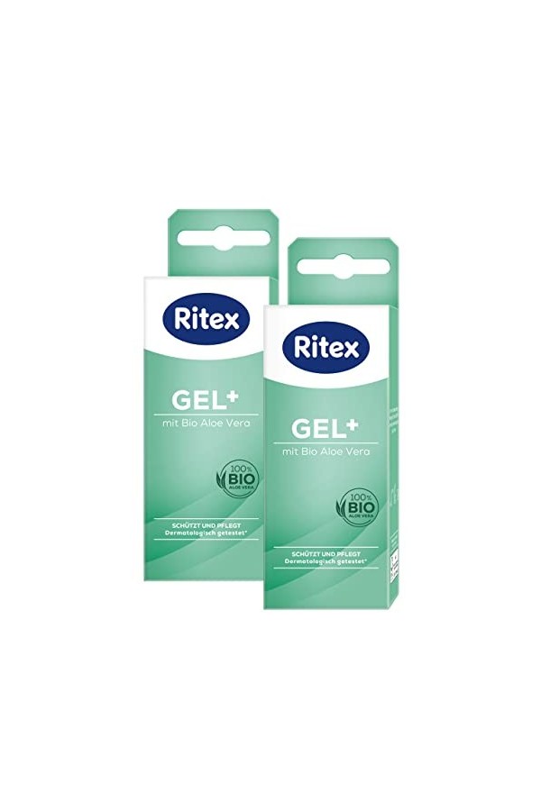 Ritex Gel lubrifiant Aloe Vera, lot de 2 2x50 ml 