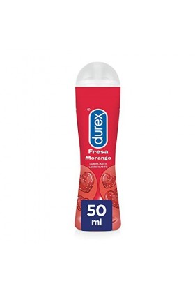 Durex Play Lubricante a base de agua Sabor Fresa 50 ml