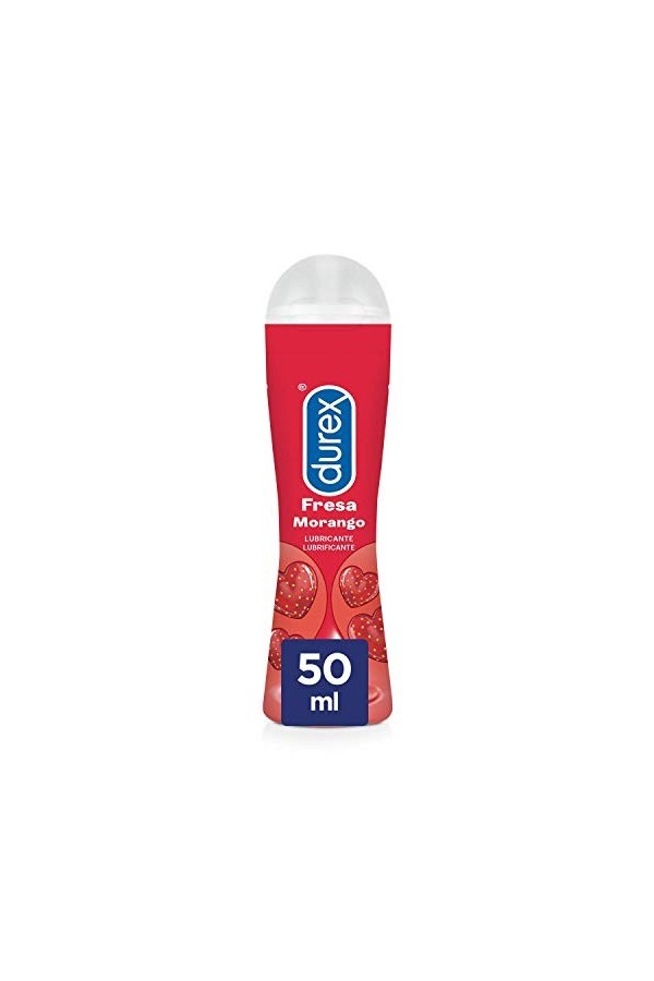 Durex Play Lubricante a base de agua Sabor Fresa 50 ml