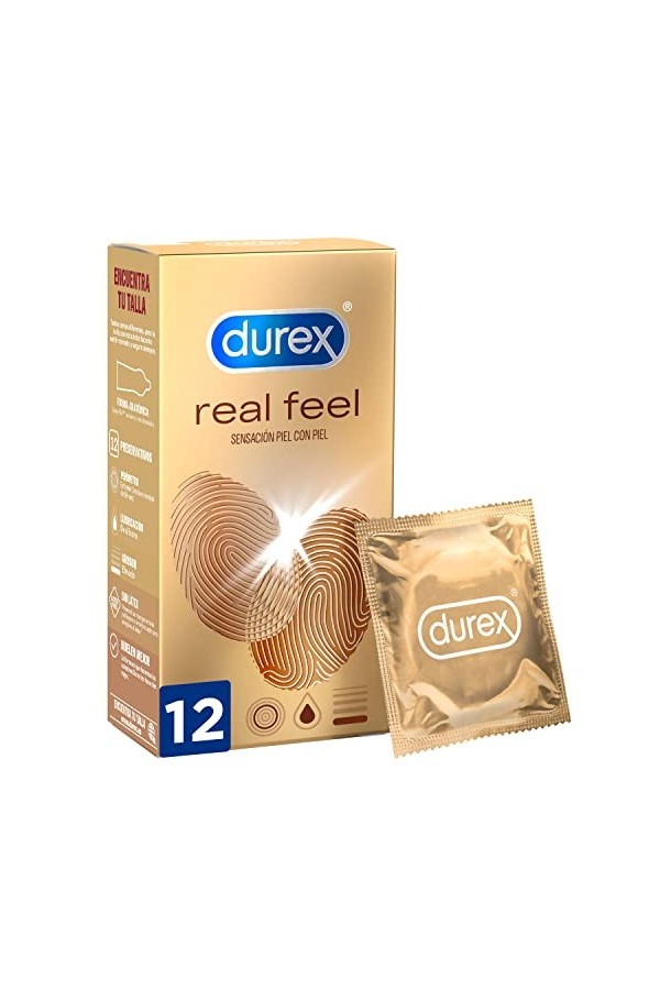 Profilacticos Durex Real Feel 12 U