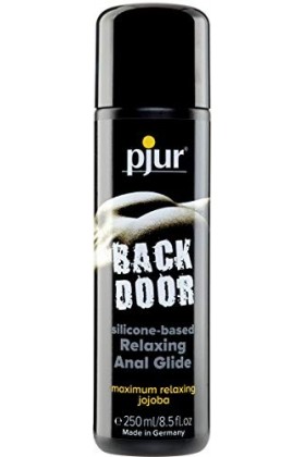 pjur BACK DOOR Relaxing Silicone Anal Glide - Gel lubrifiant anal à base de silicone & analyse me! Relaxing - Gel lubrifiant 