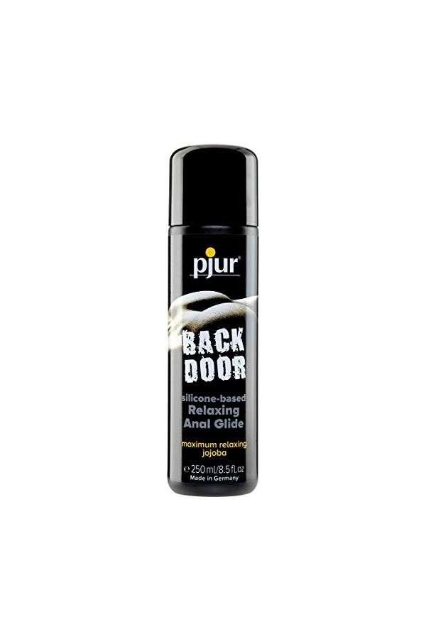 pjur BACK DOOR Relaxing Silicone Anal Glide - Gel lubrifiant anal à base de silicone & analyse me! Relaxing - Gel lubrifiant 