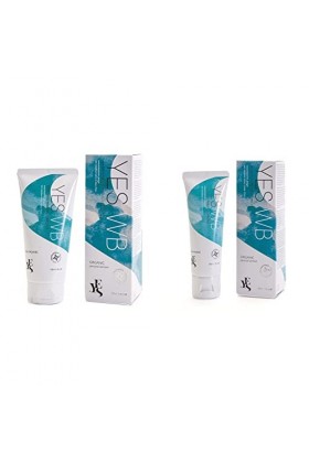 Yes Water Based Personal Lubricant Transparent 100ml & WB organic water based natural personal lubricant, 50ml